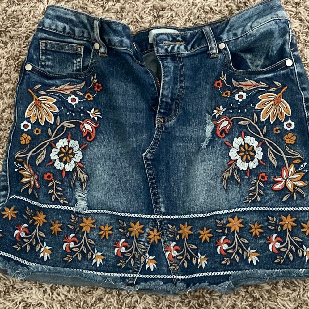 Jean skirt